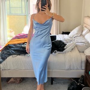 Meshki Midi Satin Dress